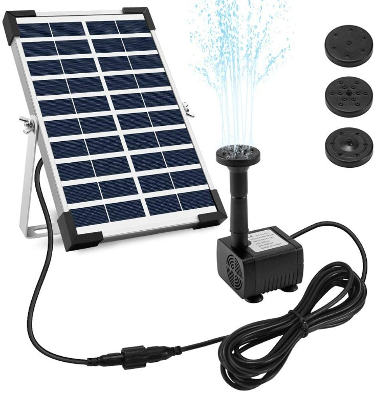566] Ankway Solar Fountain Pump 5W 128 