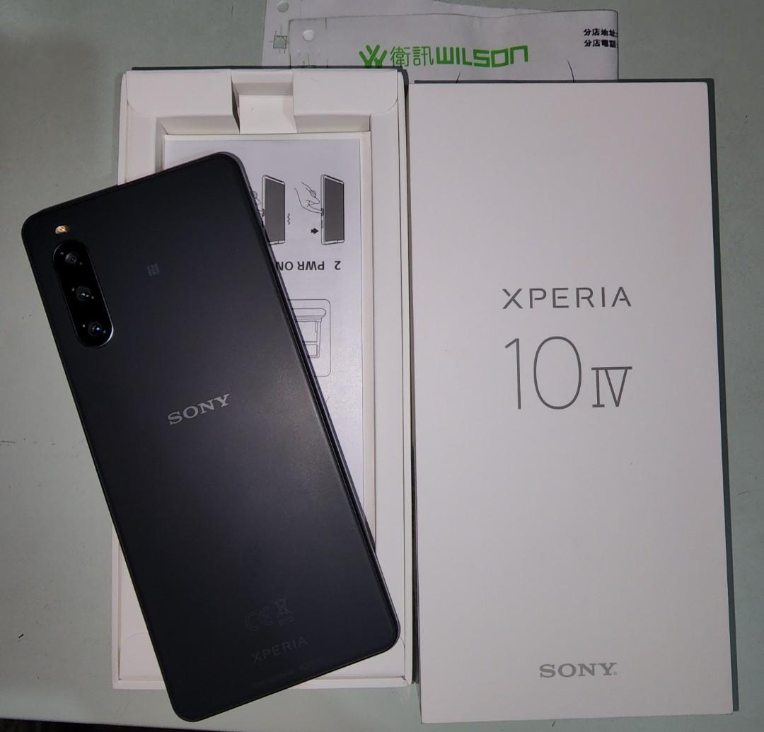 99%new Sony Xperia 10 iv 黑色行貨, 手提電話, 手機, Android 安卓