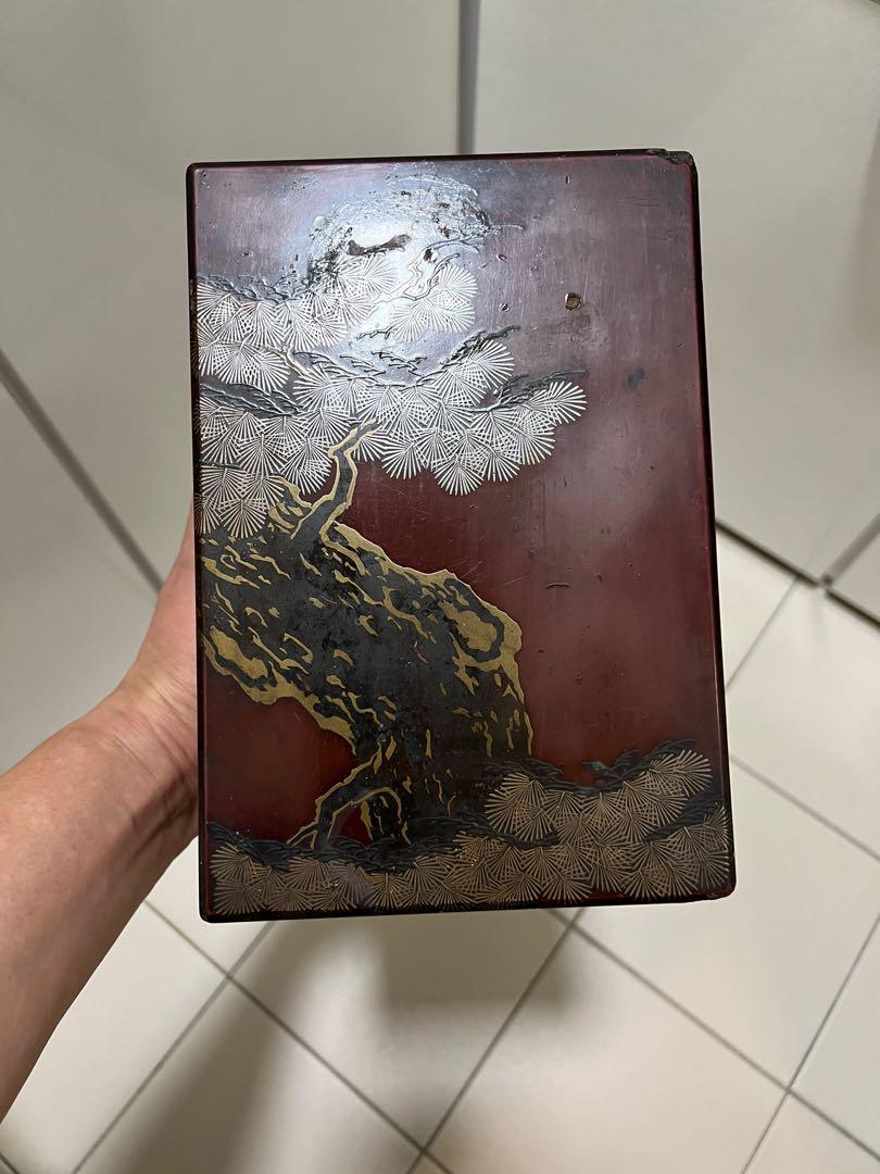 日本明治時期老硯箱 興趣及遊戲 手作 自家設計 文具 Carousell