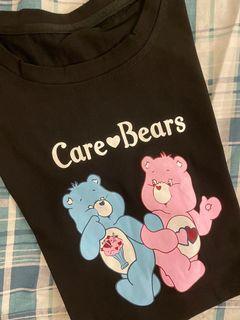 歐美合身小熊上衣  最新款式修身 黑色現貨粉紅熊