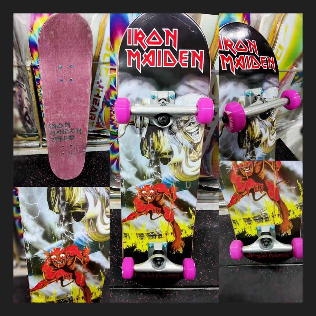 花式滑板 Zero skateboard Iron Maiden The Number Of The Beast Chris Cole