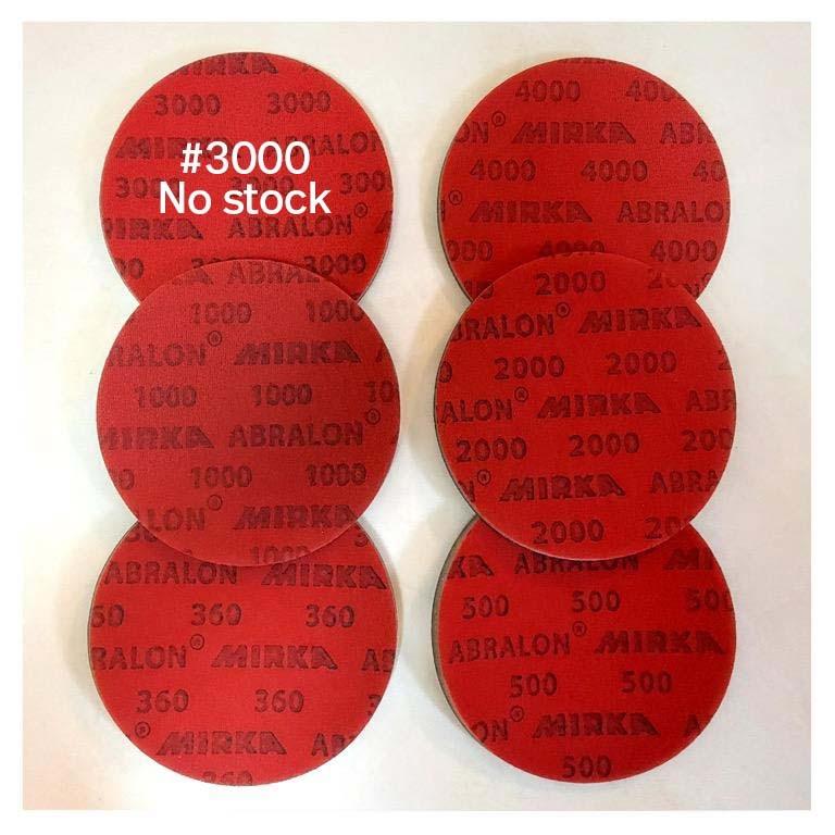 6 abralon pads 360 1-2-3-4000 grits   U-PICK-EM 500 