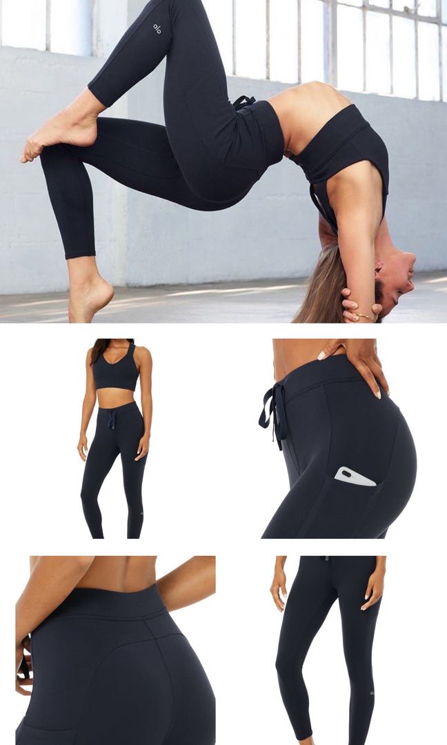 Alo Yoga Checkpoint 7/8 High-Waist Pocket Leggings