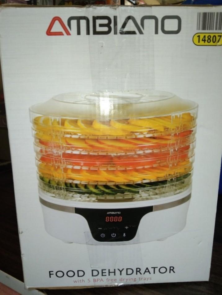 Ambiano Food Dehydrator (Category: Other Kitchen Appliances) located in Rizal. Submitted by TheSweetSpotShoppe (Listing ID 1170541763, Image 2). Description: Efficient dehydrating BPA free With 5 BPA free drying trays.