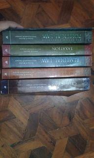 ANVIL Law books reviewer. 6 Books bundle