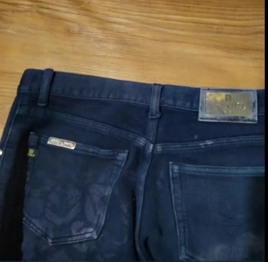 Auth Fendi jeans pattern, Fesyen Pria 