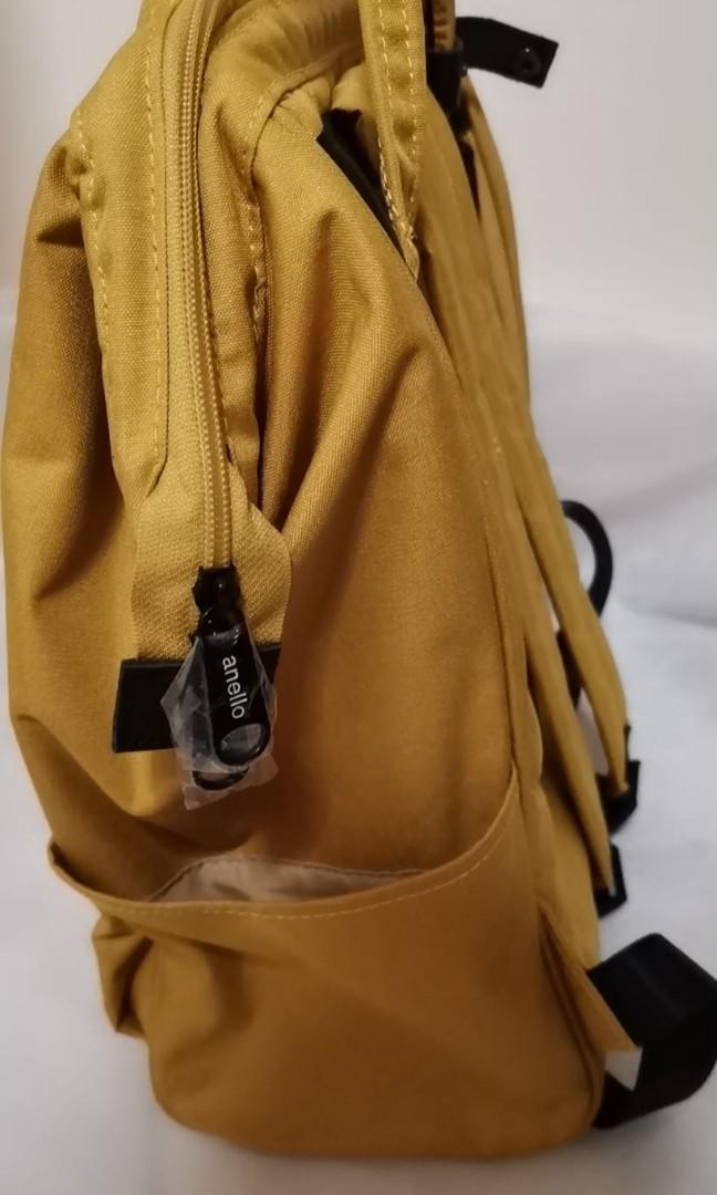 Yellow anello backpack 2025