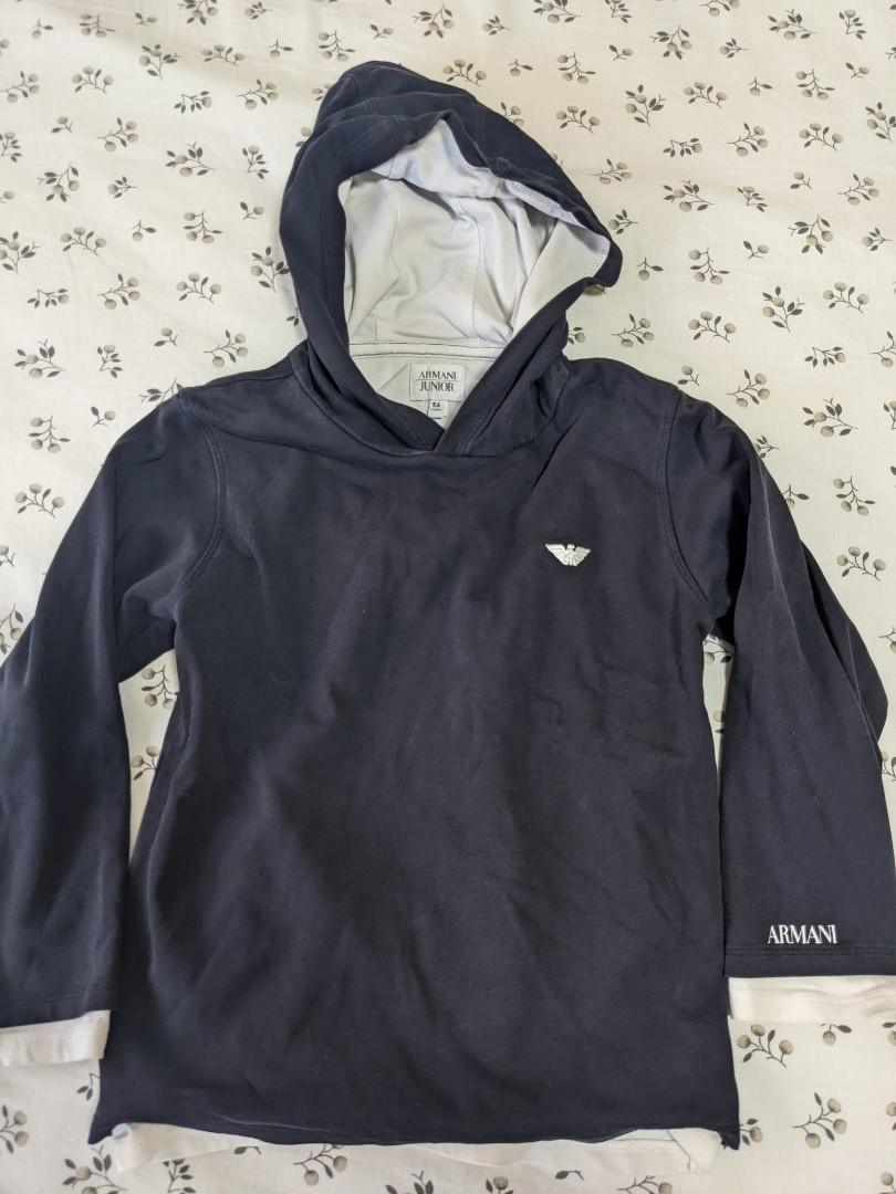 Armani junior hoodie top