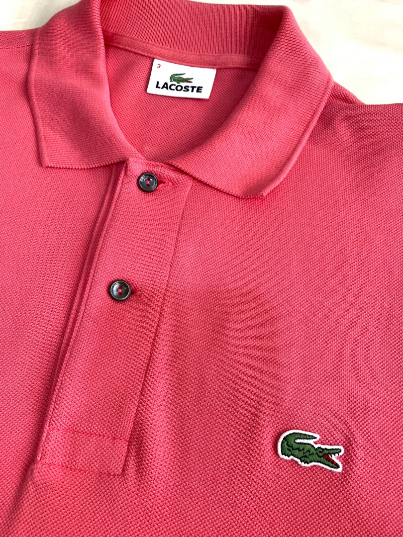 Lacoste shirt buttons clearance