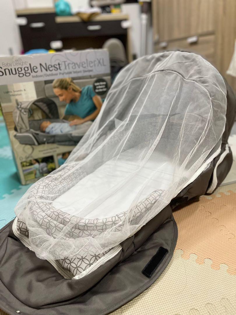 Baby delight snuggle nest traveler sales