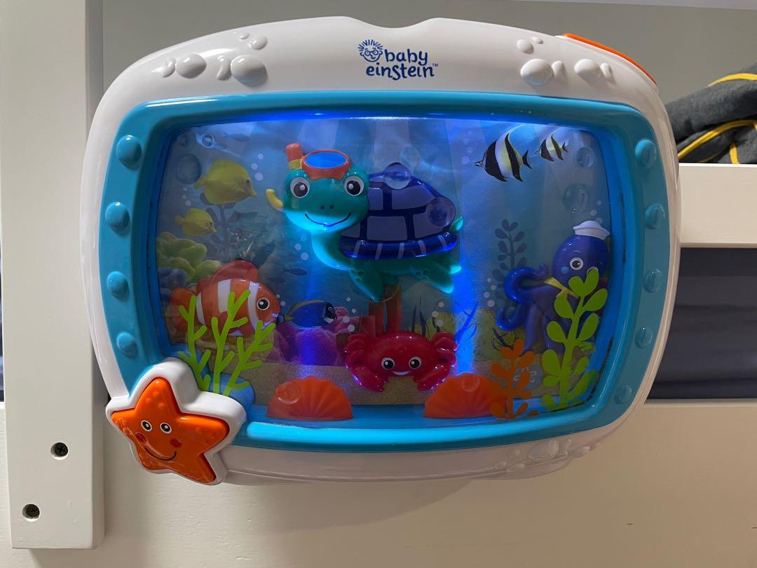 Baby Einstein Soother Crib Toy with Remote,lights and melodies, Babies