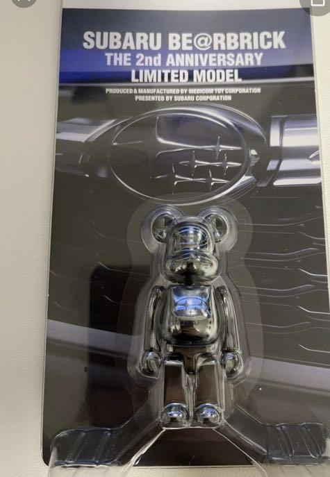 Bearbrick be@rbrick 100% SUBARU THE 2nd ANNIVERSARY LIMITED