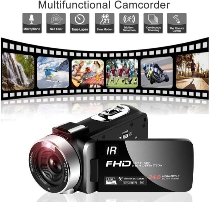 Better Life HD IR Camcorder, Photography, Video Cameras on Carousell