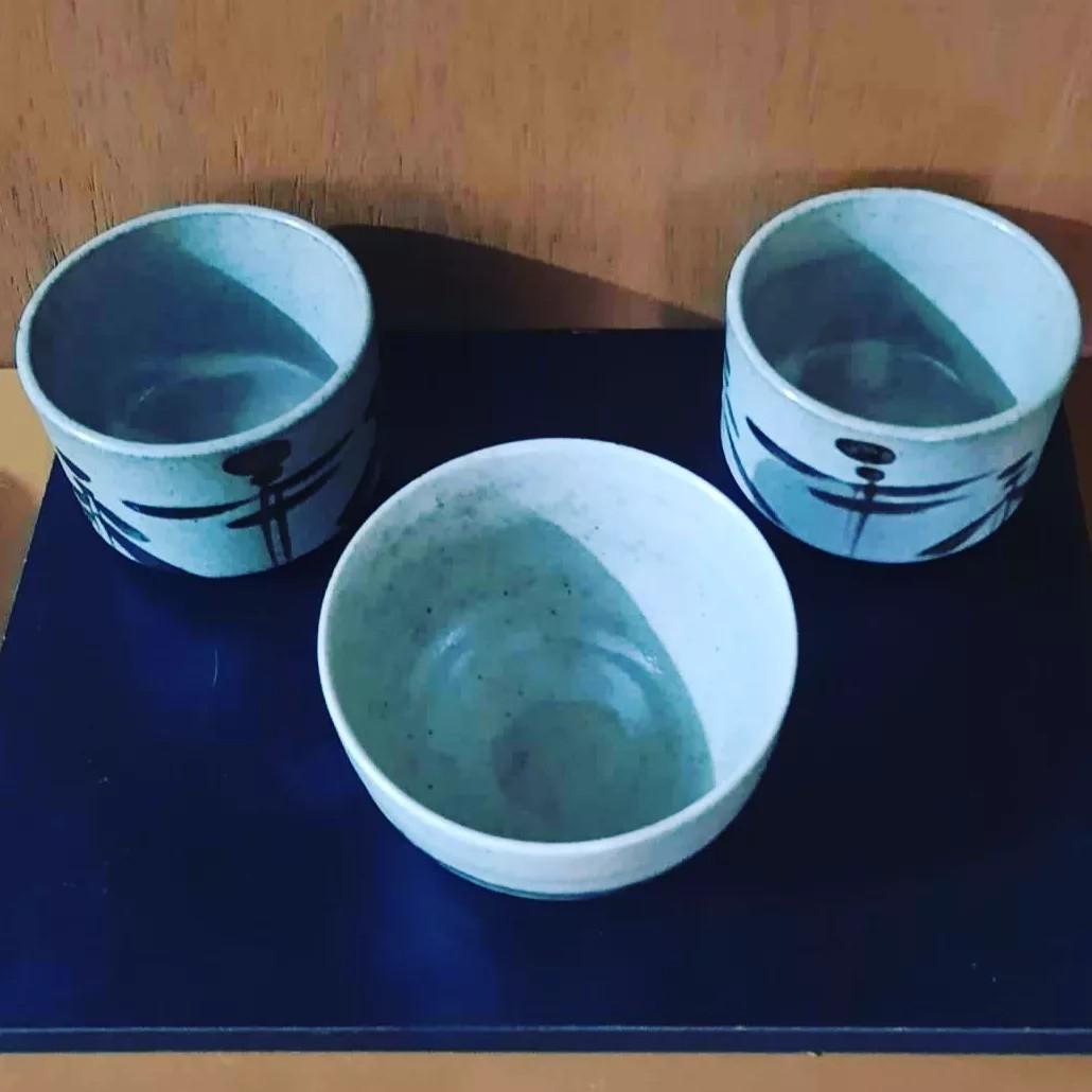 Big Stoneware Bowls - Greenish Color (Category: Other Kitchenware & Tableware) located in Quezon City. Submitted by MahjasHomeCollections (Listing ID 1170610305, Image 3). Description: 5 x 3.5" 4 x 3".