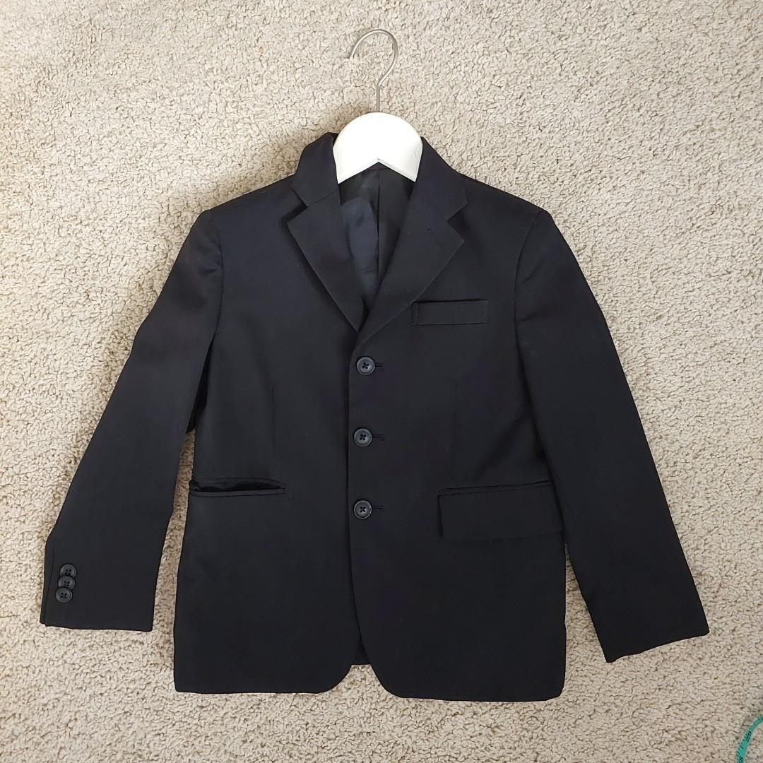 Kids on sale black coat