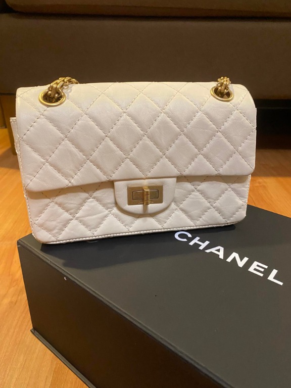 BNIB AUTH Chanel Mini Rectangular Reissue White Classic Flap Bag RARE ...