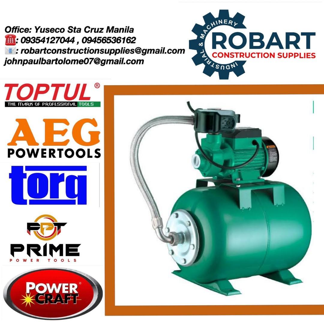 Booster with bladder tank, Commercial & Industrial, Construction Tools ...