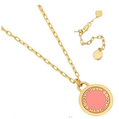 Marc jacobs logo disc necklace online