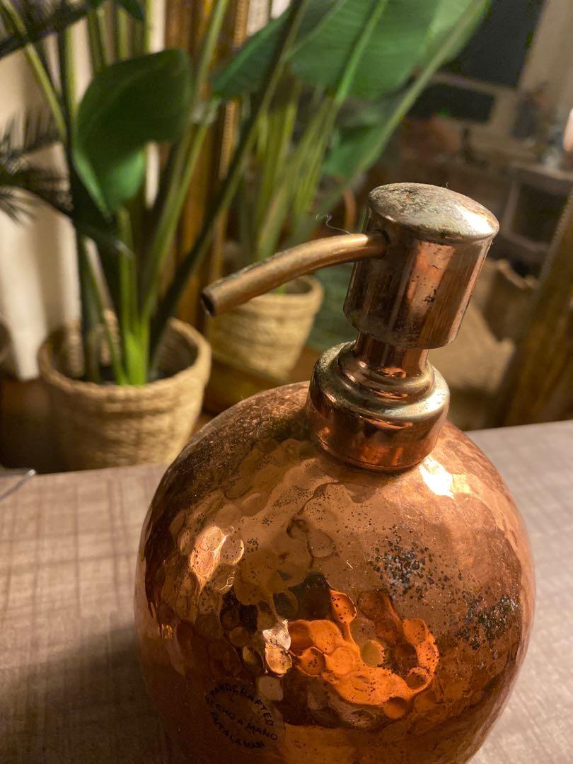 Brass copper Soap dispenser pump kitchen shower Furniture Home