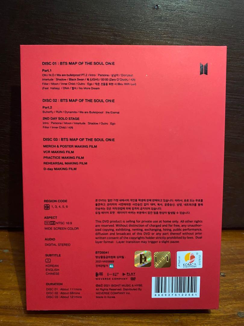 BTS MOTS ON: E DVD w/ Butter Cardigan PC Set (Category: CDs & DVDs) located in Quezon City. Submitted by buckbids (Listing ID 1170592005, Image 2). Description: > Brand New > Unsealed & on-hand .