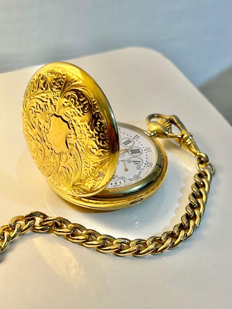 Bucherer pocket top watch vintage