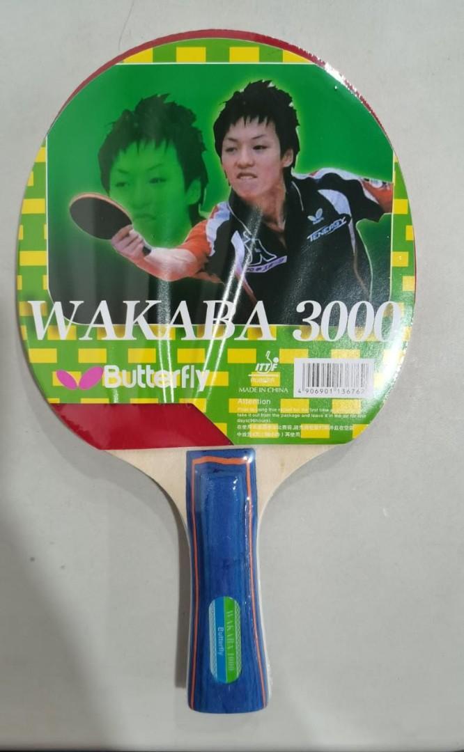 Butterfly Table Tennis Racket (Category: Racket and Ball Sports) located in Quezon City. Submitted by bellemarketing (Listing ID 1170513861, Image 1). Description: Butterfly Wakaba table tennis racket php 600 cover php 150 For pick up @ q.c PM/ sms, call, viber or whatsapp 09688005626.