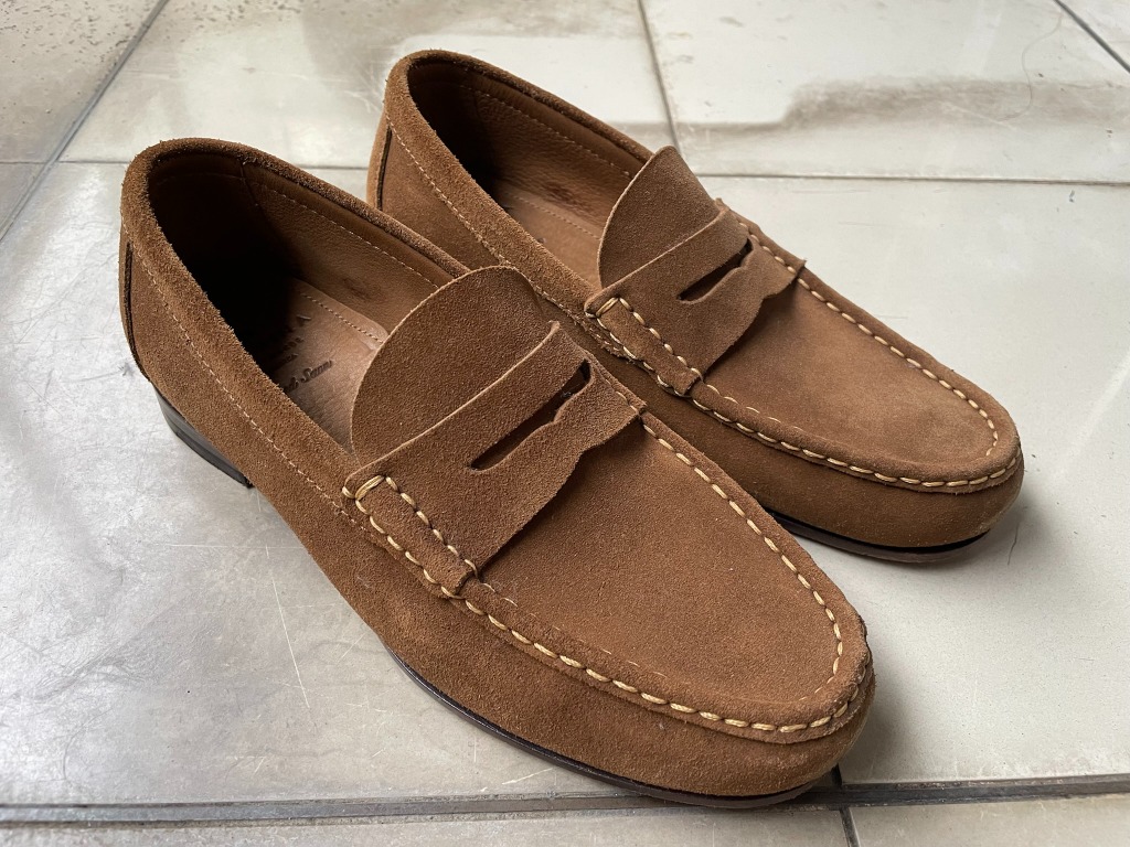Carmina unlined loafer Clearance