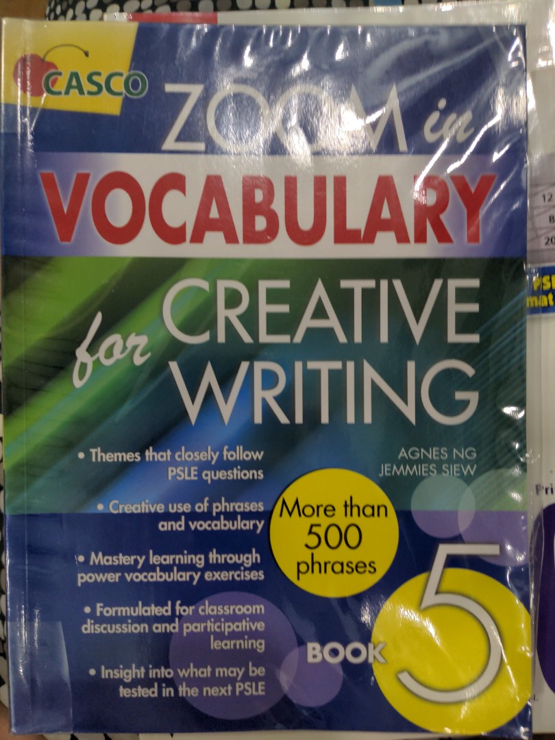 casco zoom in vocabulary for creative writing