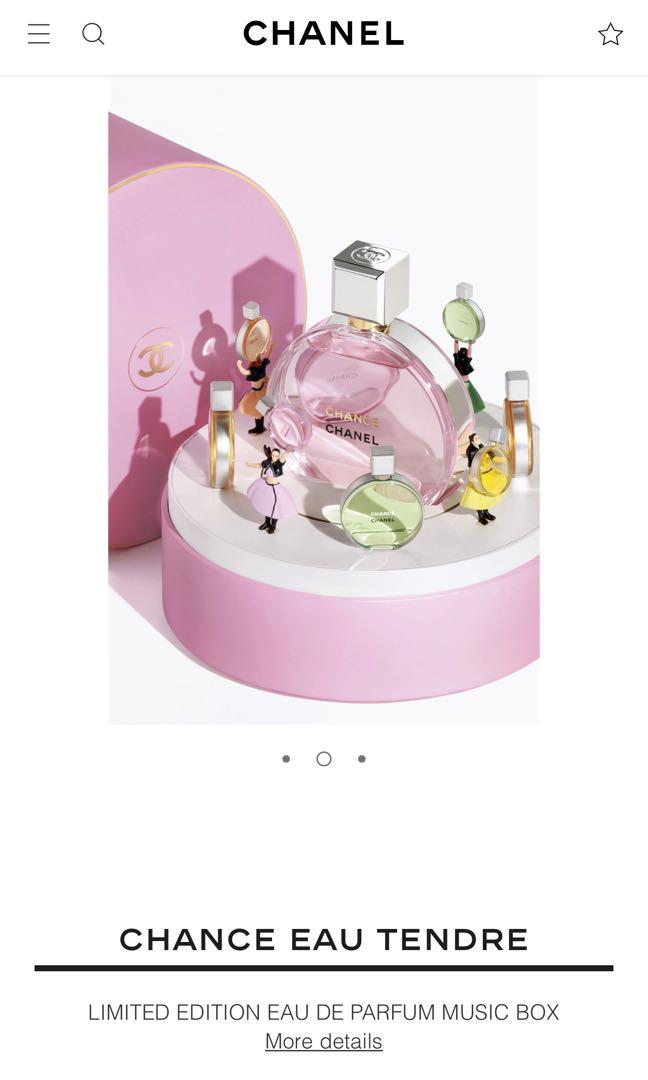 Chanel Chance Music Box - EAU Tendre, Beauty & Personal Care, Fragrance &  Deodorants on Carousell