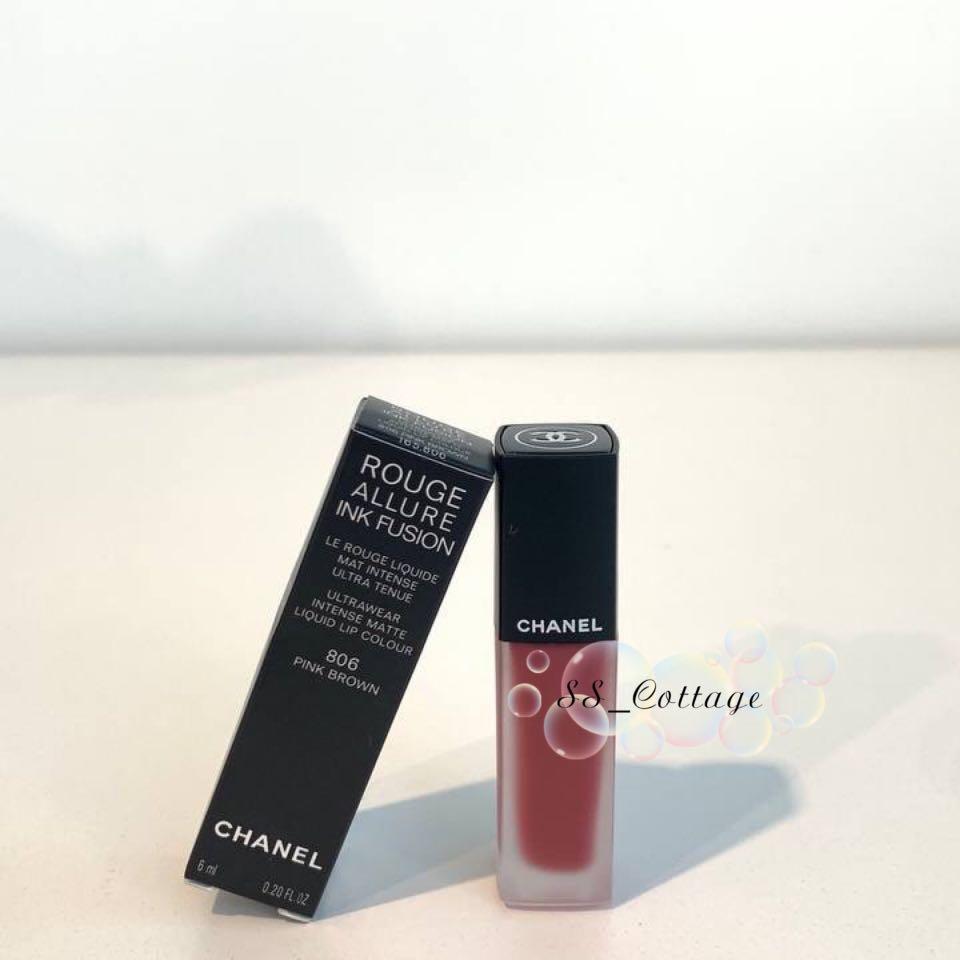 Chanel Rouge Allure Ink •806 Pink Brown, Beauty & Personal Care, Face,  Makeup on Carousell