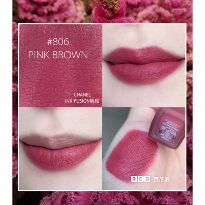 Chanel ROUGE ALLURE INK FUSION - 806 - PINK BROWN