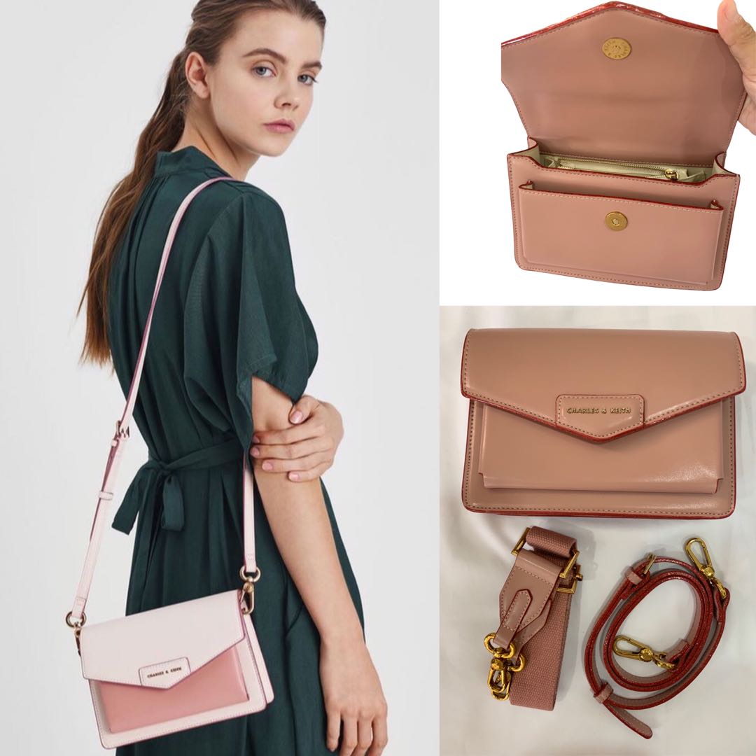Charles and outlet keith envelope satchel