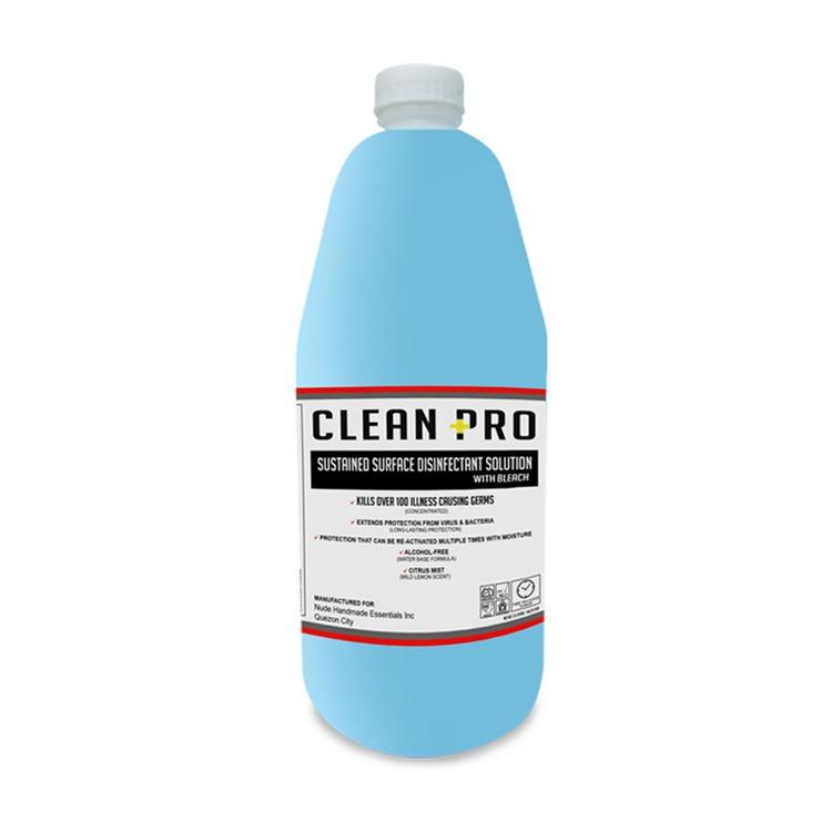 Clean Pro Sustained Surface Disinfectant Solution, Beauty & Personal ...