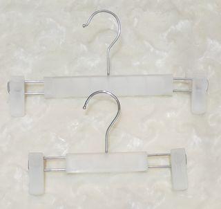 Clearance Sale! Frosted Hanger Adult and Kid Clip Hanger