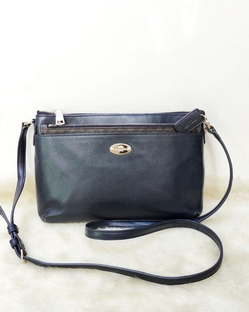 coach purse with front pocket