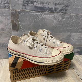 （二手）CONVERSE 1970 低筒帆布鞋 米白 23cm