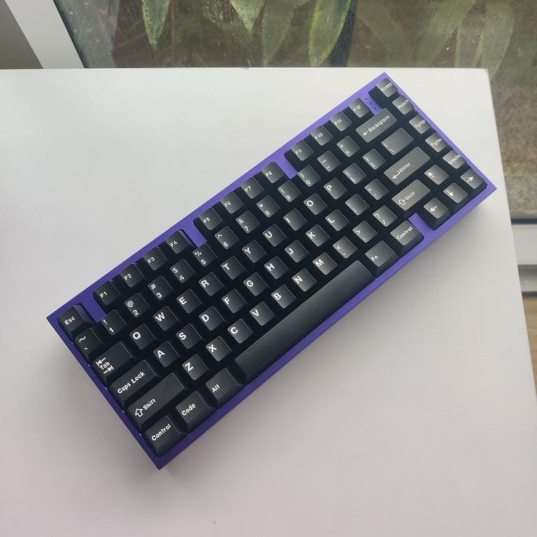 Custom 75% Keyboard Midnight Purple Hex 4B