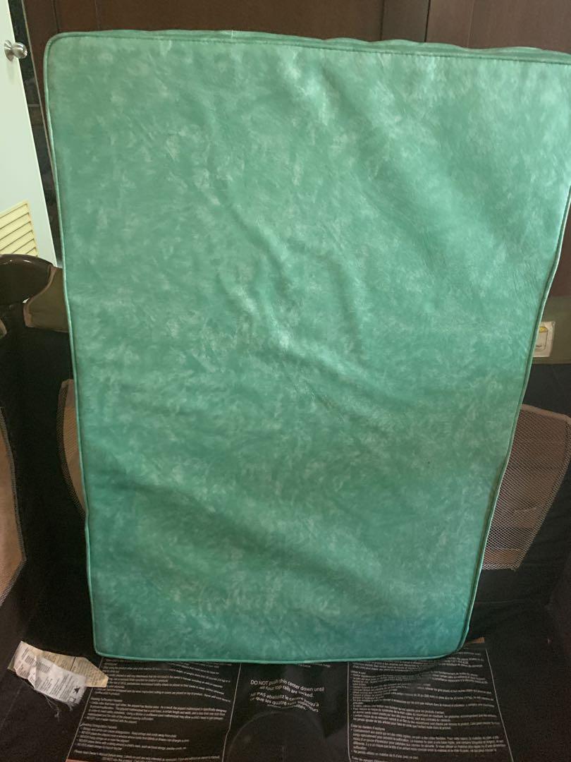 Customized Uratex foam for playpen (Category: Cots & Cribs) located in Manila. Submitted by tw.declutters (Listing ID 1170556705, Image 1). Description: 37”x25”x3”.