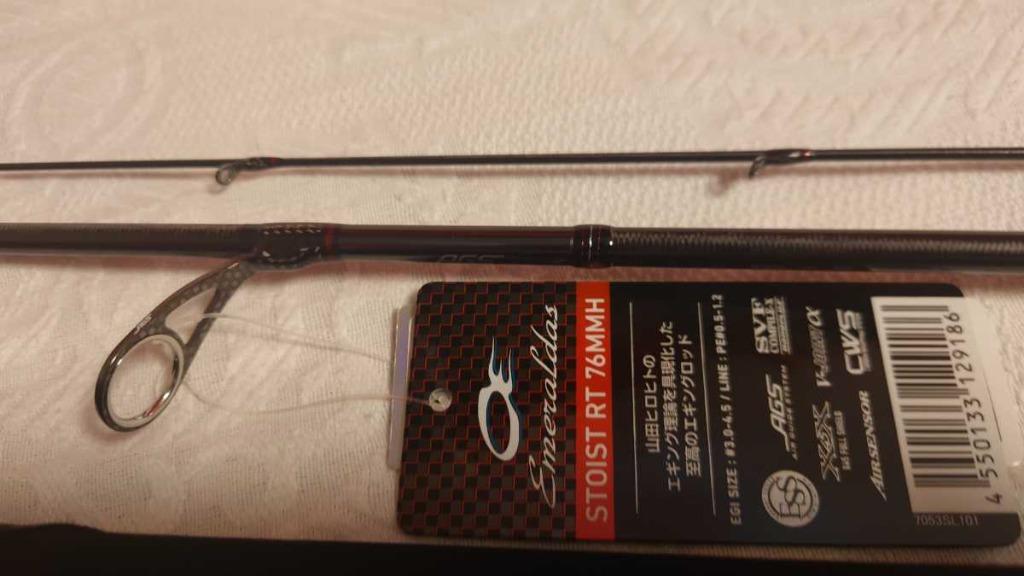 DAIWA> EMERALDAS STOIST RT 76MMH, 運動產品, 釣魚- Carousell