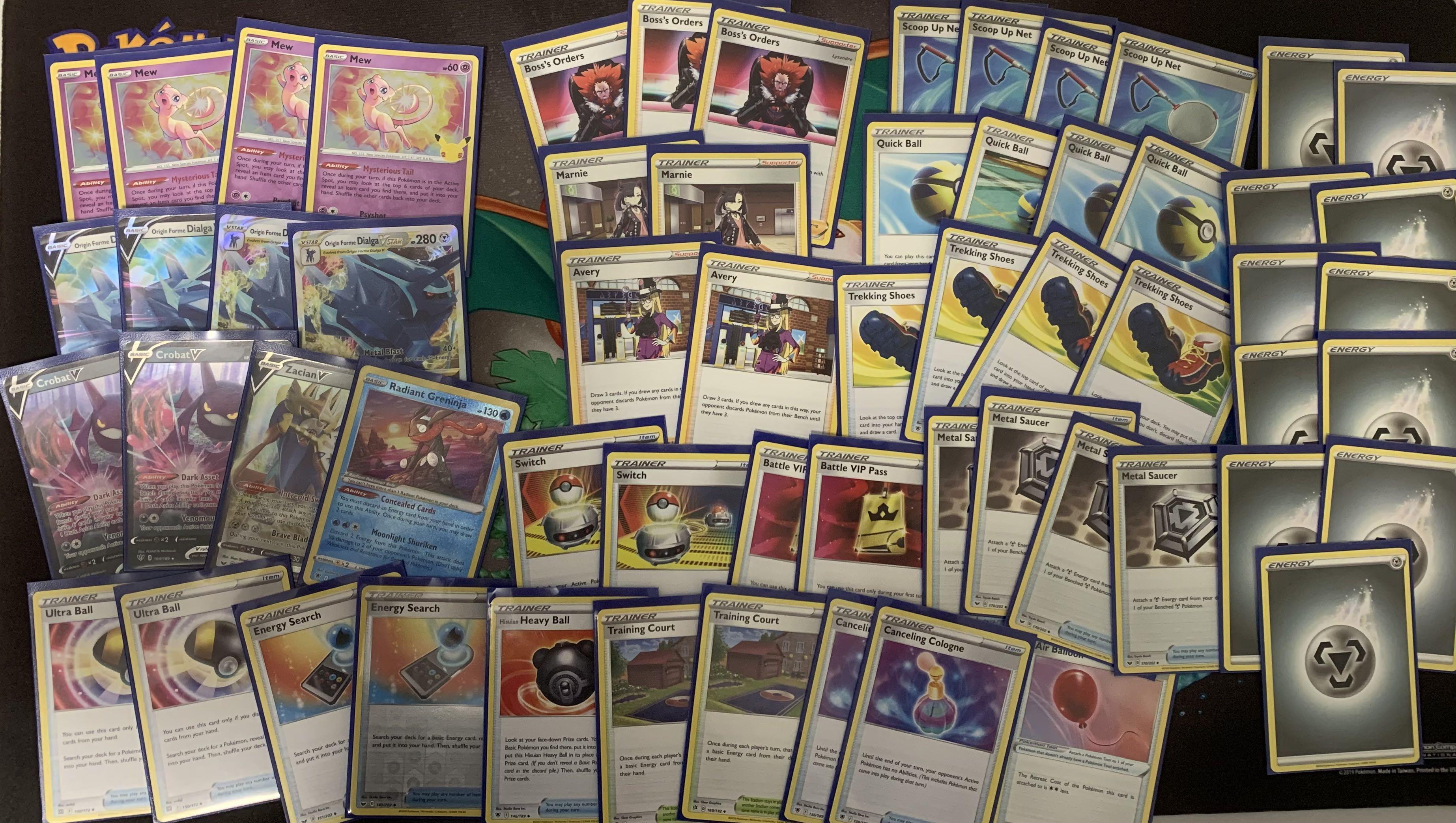 Dialga VStar Pokemon Competitive Deck Full Build, Hobbies & Toys, Toys