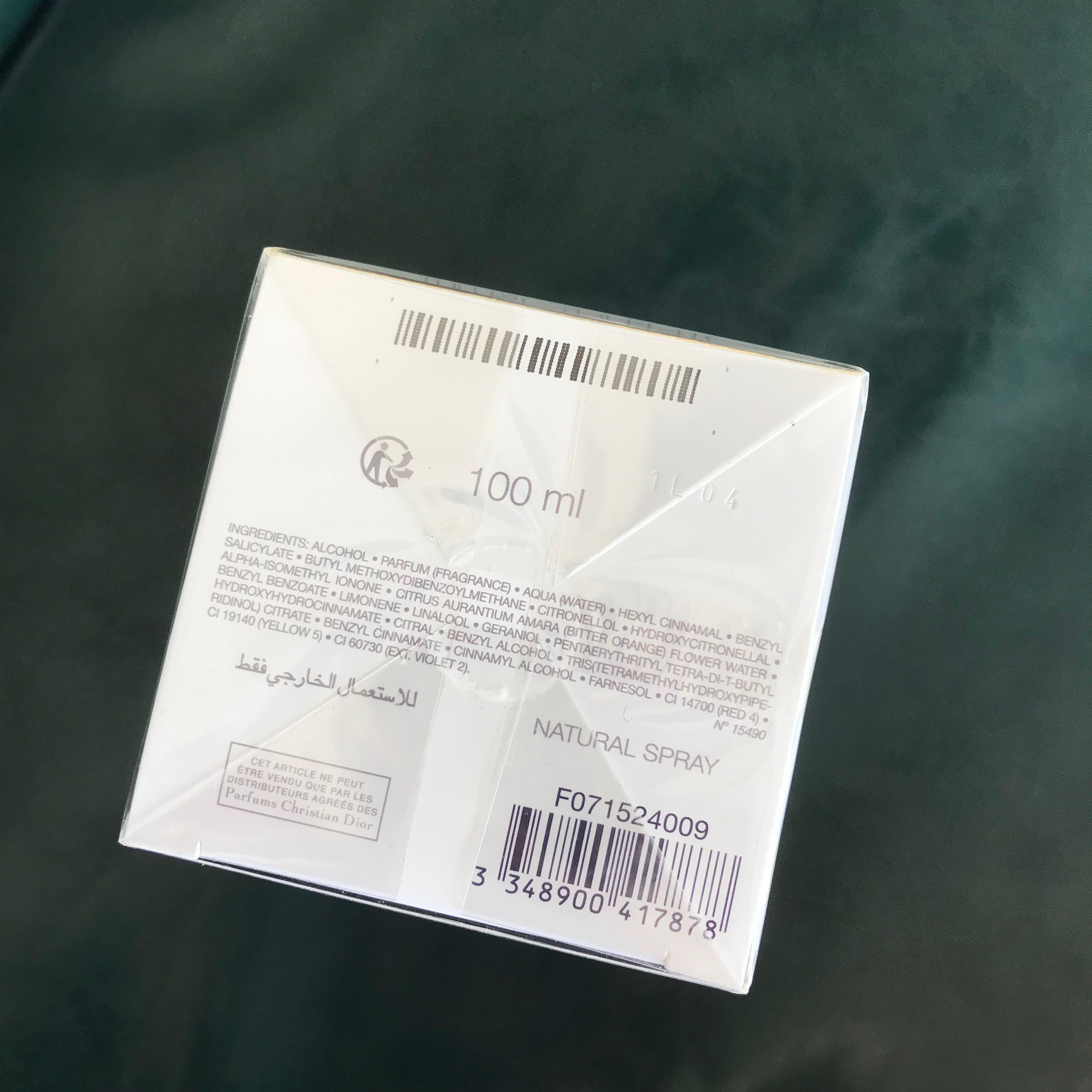 DIOR J adore Eau De Parfum 100ml