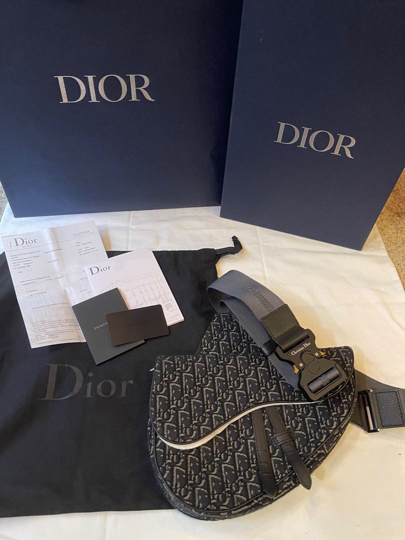Dior Mens Saddle Bag Luxury Bags Wallets on Carousell