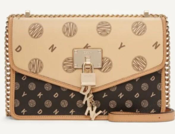 Elissa large leather shoulder flap sales