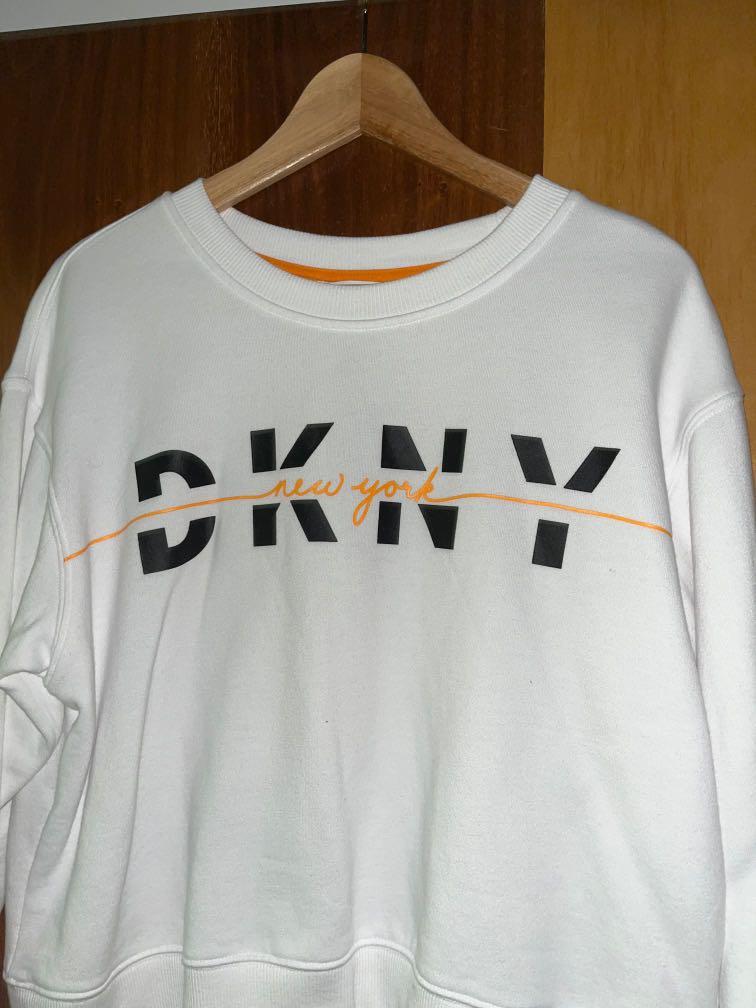 dkny white sweater