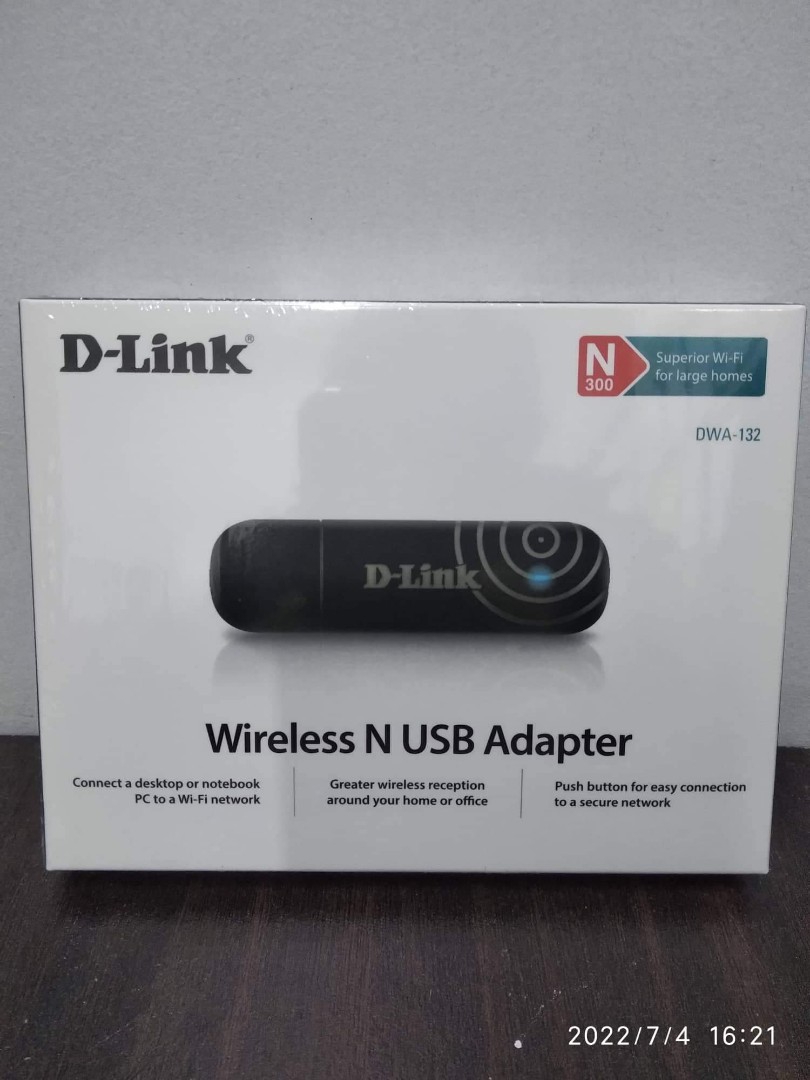 D-Link DWA-132 N300 Wireless N USB Adapter, Computers & Tech, Parts & Accessories, Networking on