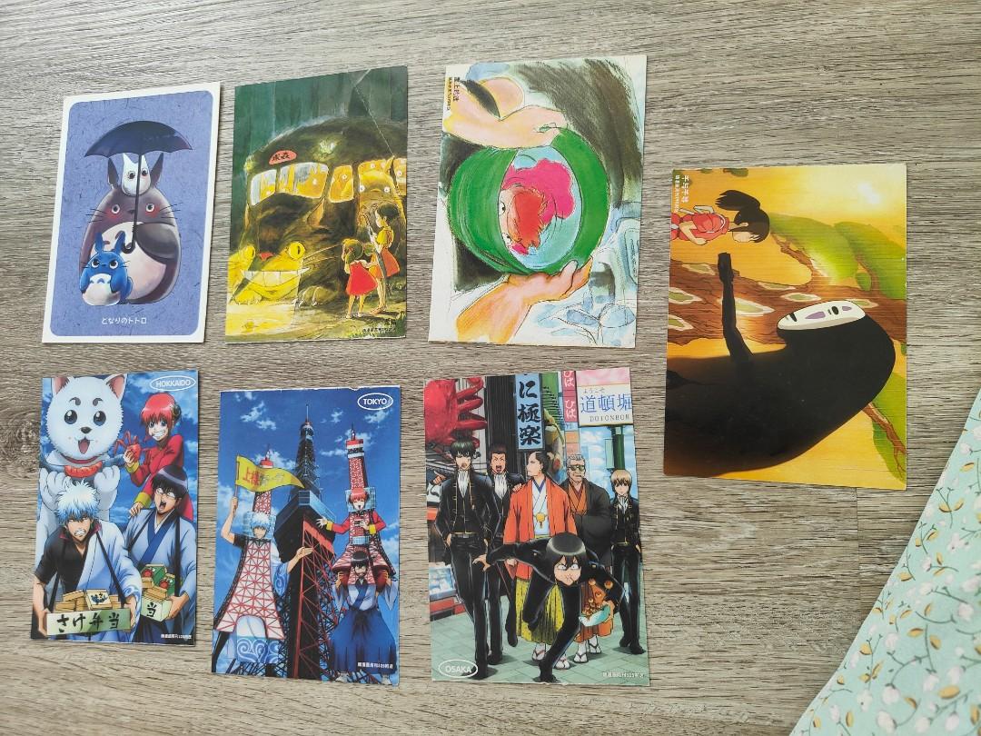 Double sided Anime poster cards, Hobbies & Toys, Memorabilia