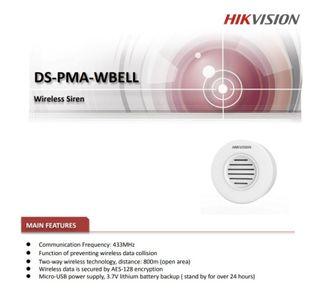 ✅DS-PMA-WBELL HIK VISION ADD ON Wireless BELL