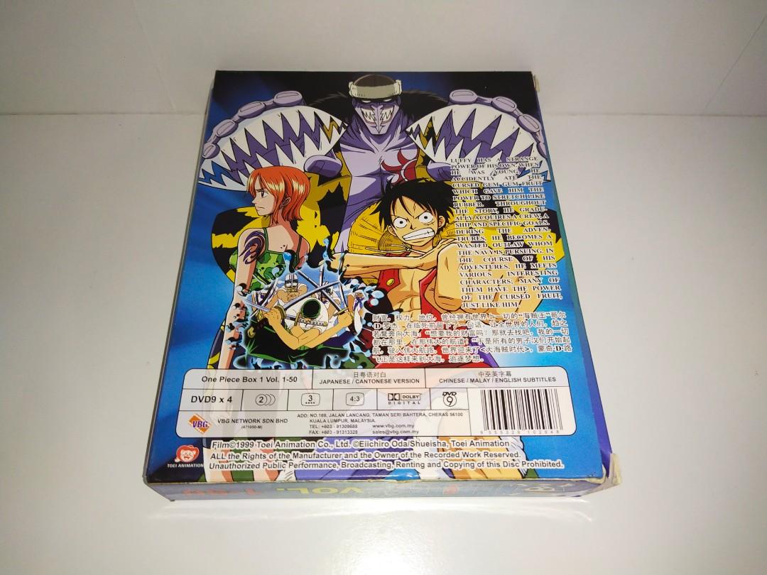Dvd Anime One Piece Vol 1 50, Hobbies & Toys, Music & Media, CDs
