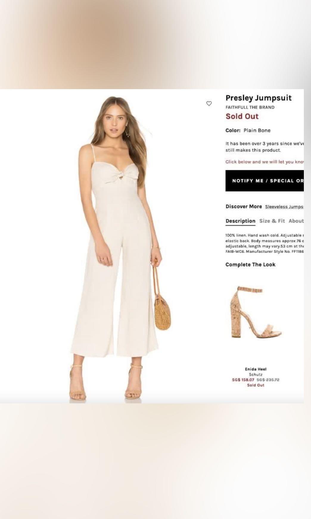 Faithfull the Brand Presley Jumpsuit