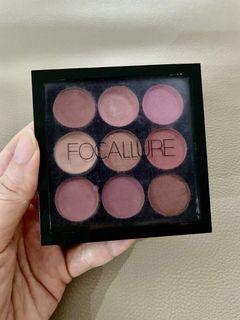 Focallure eyeshadow palette nude pink neutral brown everydat color